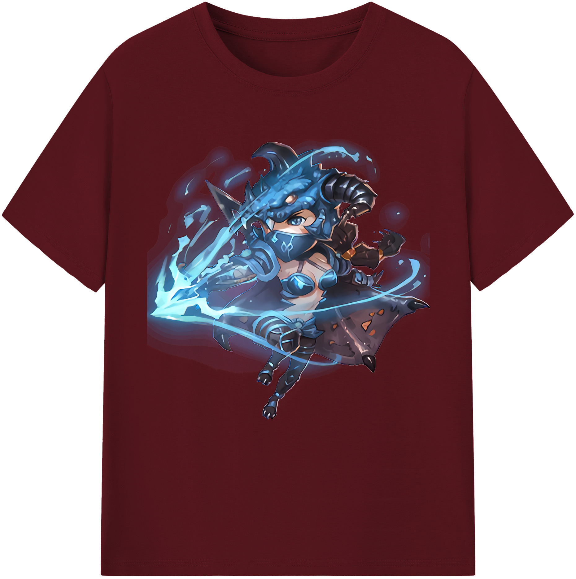 リーグ・オブ・レジェンド League of Legends LOL 綿100％半袖Tシャツ（フロントプリント）